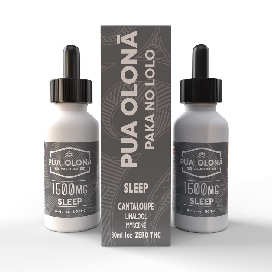 CBD for sleep – Sleep Tincture bottle with CBD, CBN, and CBG blend